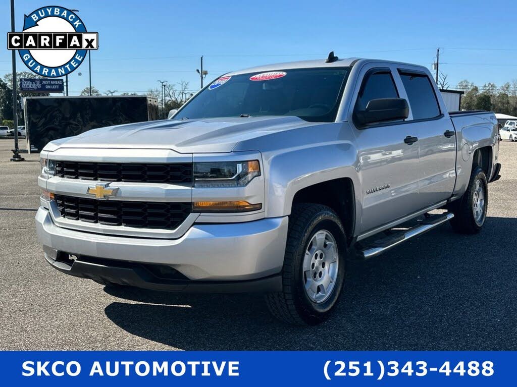 2018 Chevrolet Silverado 1500 Custom Crew Cab 4WD