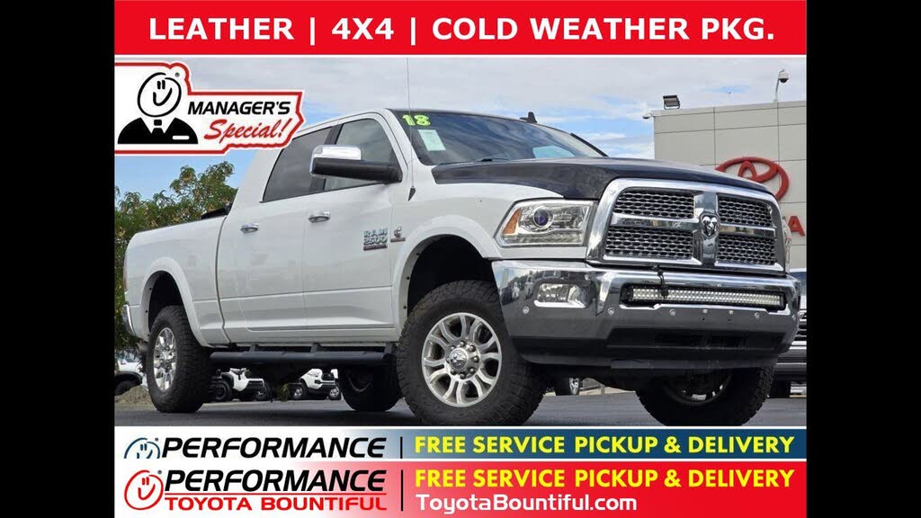 2018 RAM 2500 Laramie Mega Cab 4WD