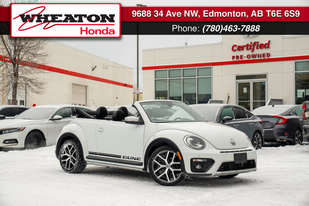 2017 Volkswagen Beetle 1.8T Dune Convertible