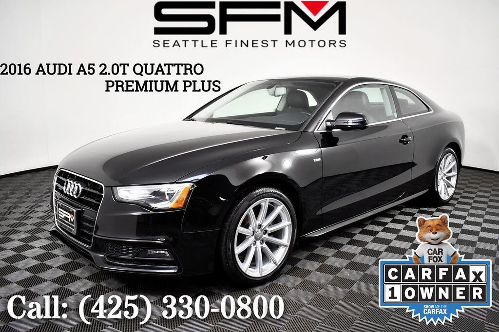 2016 Audi A5 2.0T quattro Premium Plus Coupe AWD