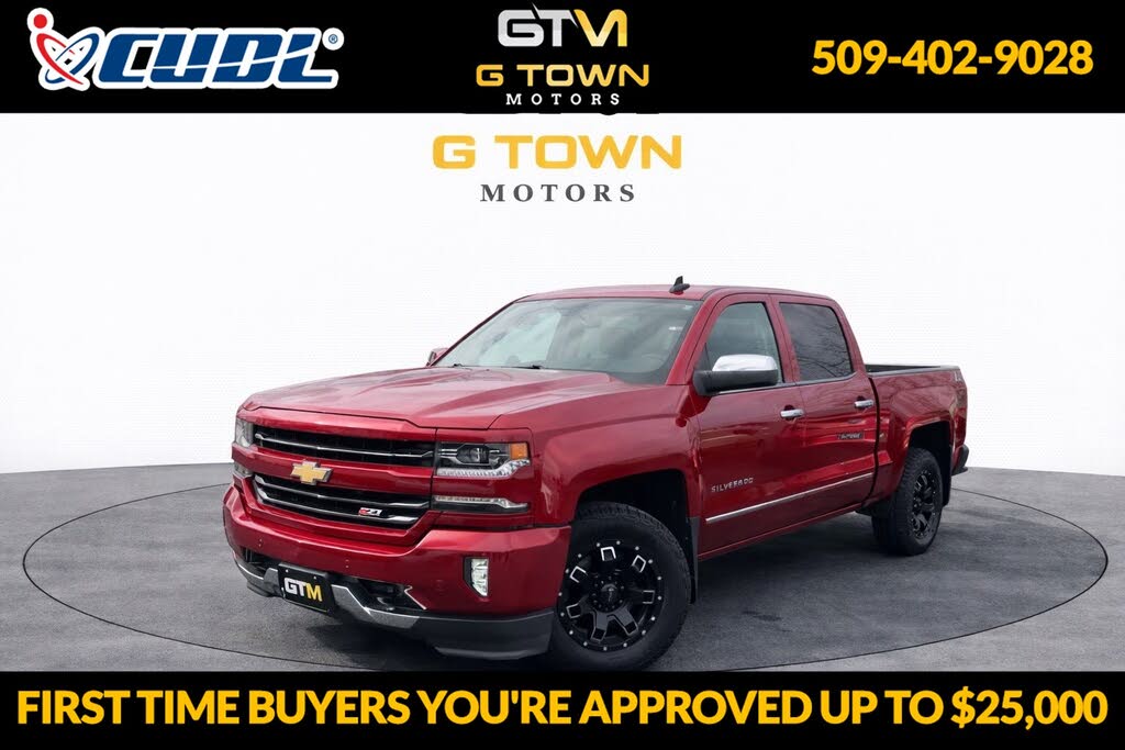 2018 Chevrolet Silverado 1500 LTZ Crew Cab 4WD