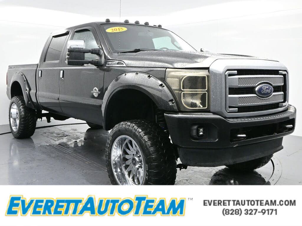 2015 Ford F-350 Super Duty Platinum Crew Cab 4WD
