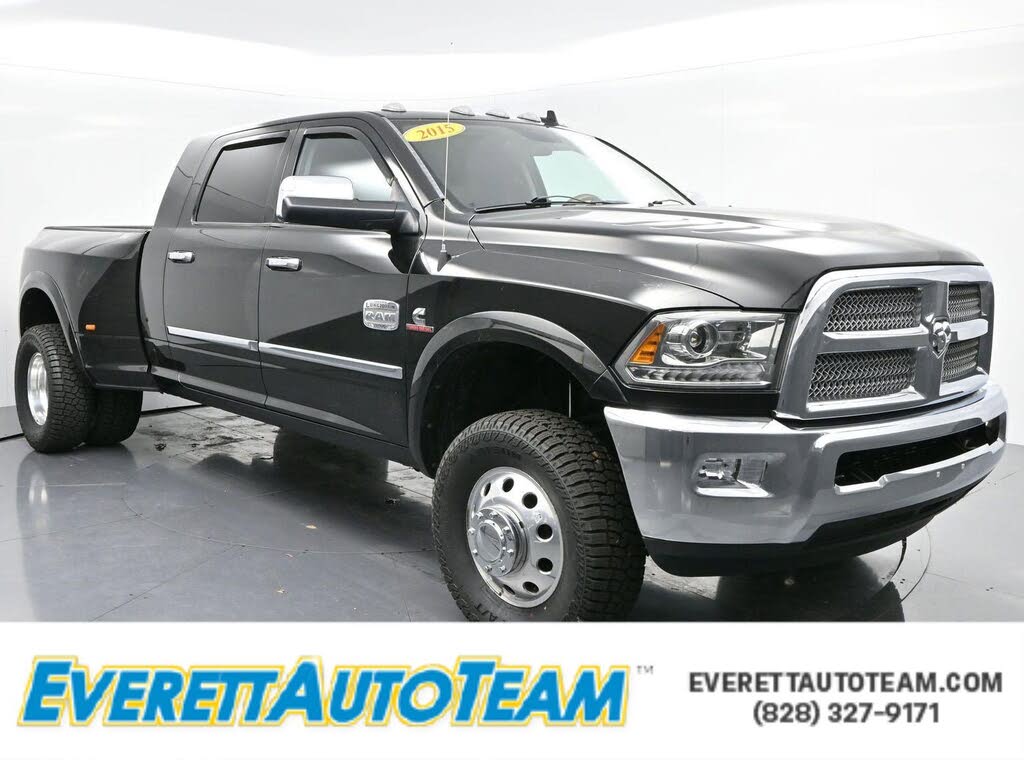 2015 RAM 3500 Laramie Longhorn Mega Cab DRW 4WD