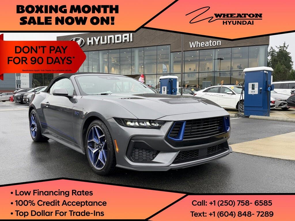 Ford Mustang GT Premium Convertible RWD 2025