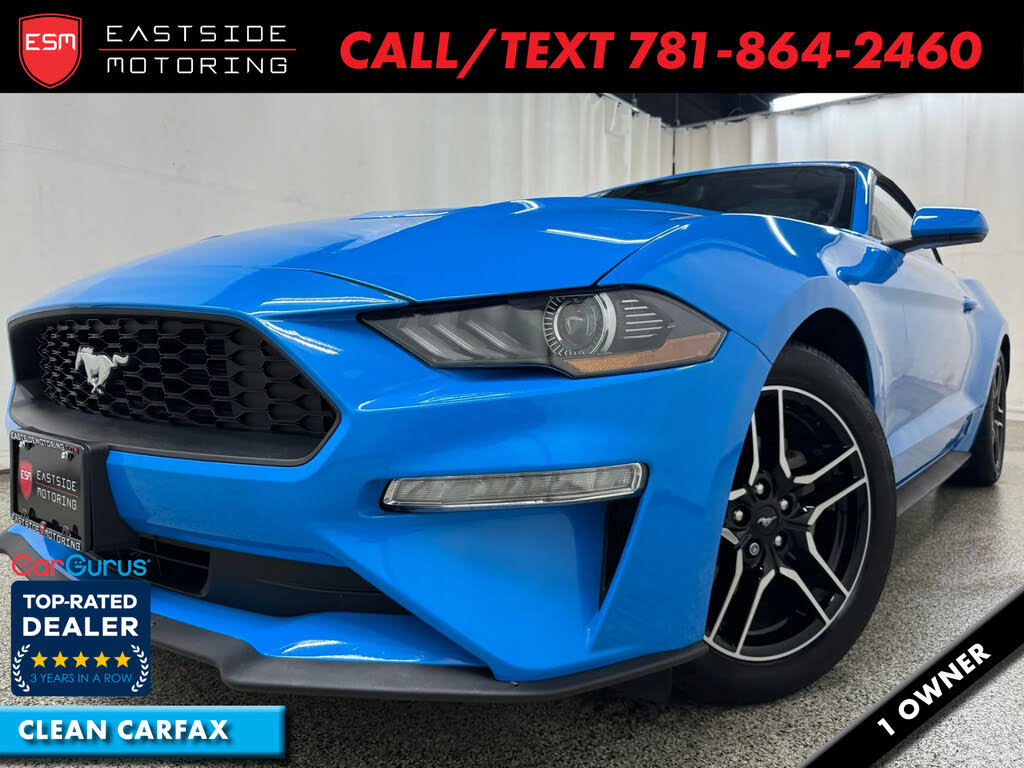 2022 Ford Mustang EcoBoost Premium Convertible RWD