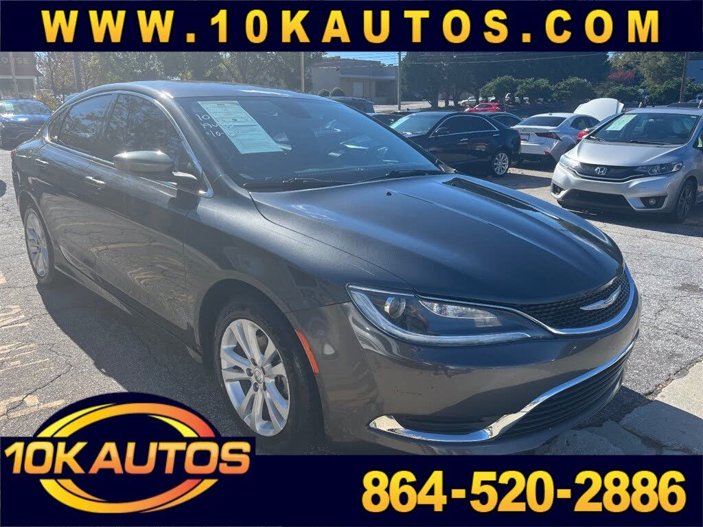 2017 Chrysler 200 Limited Platinum Sedan FWD