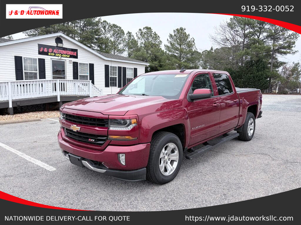 2018 Chevrolet Silverado 1500 LT Z71 Crew Cab 4WD