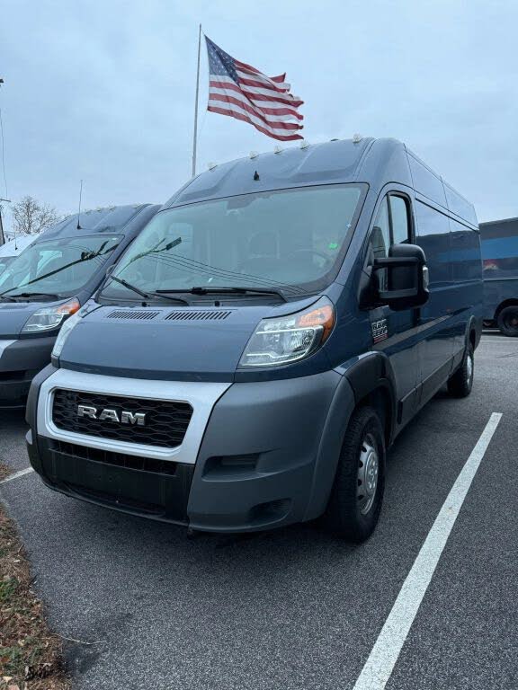 2019 RAM ProMaster 3500 159 High Roof Extended Cargo Van FWD