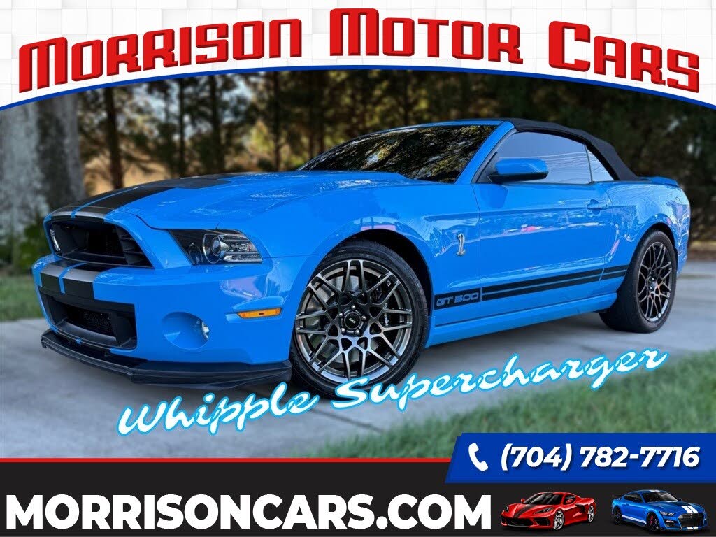 2013 Ford Mustang Shelby GT500 Convertible RWD