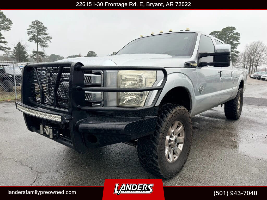 2015 Ford F-250 Super Duty Platinum Crew Cab 4WD
