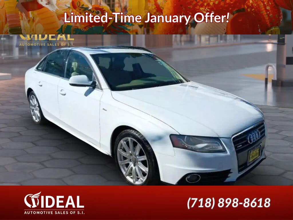 2012 Audi A4 2.0T quattro Premium Plus Sedan AWD