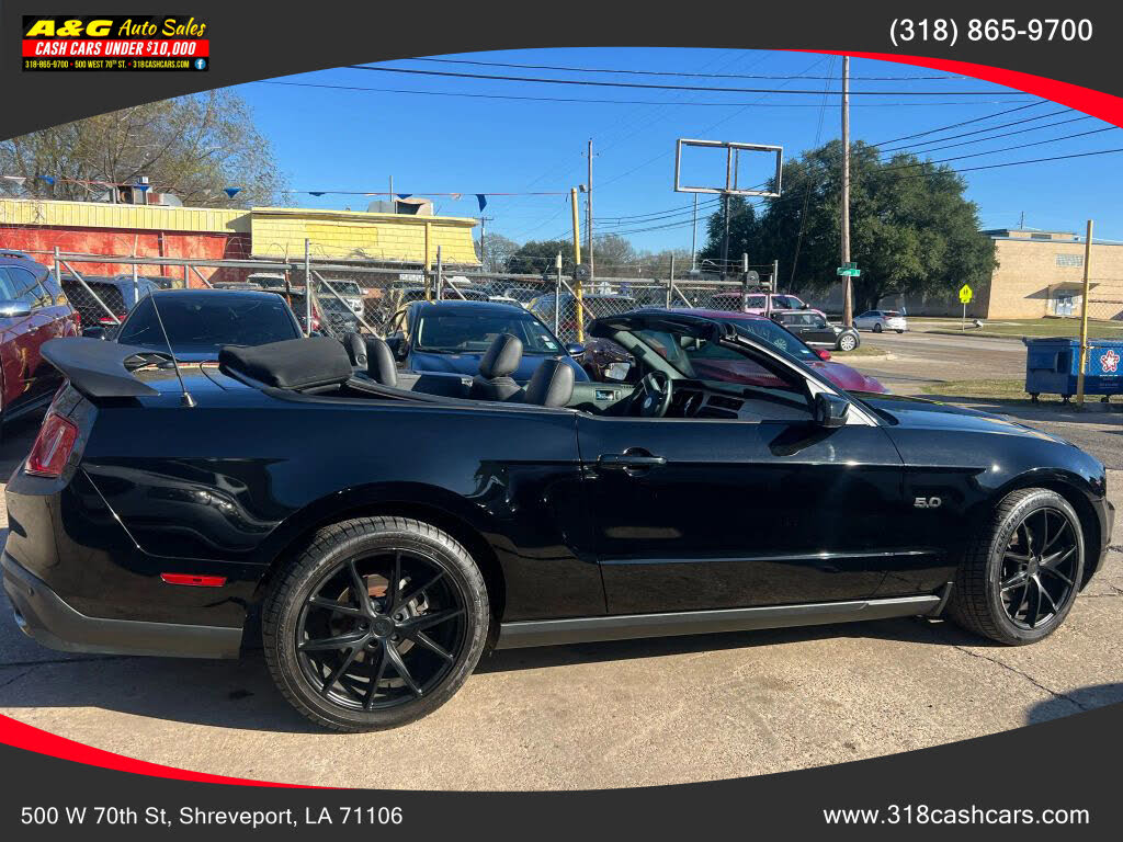 2012 Ford Mustang GT Premium Convertible RWD