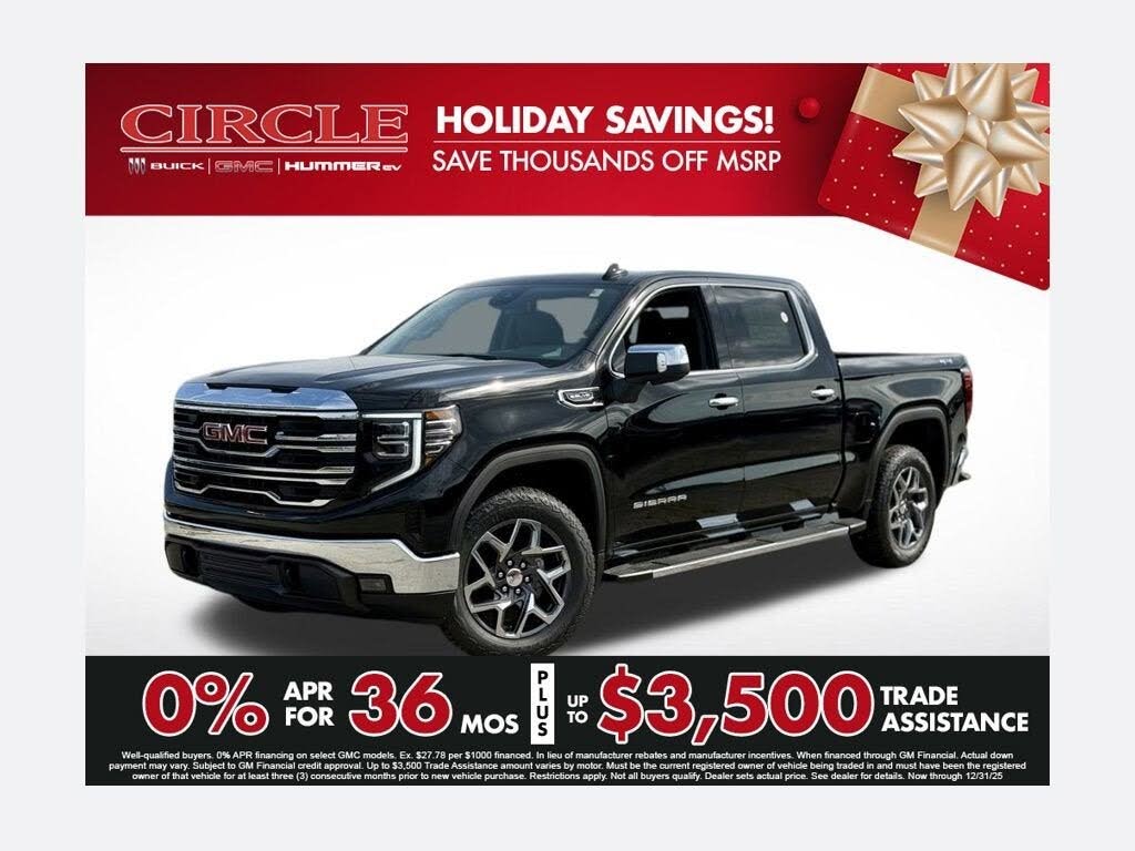 2026 GMC Sierra 1500 SLT Crew Cab 4WD