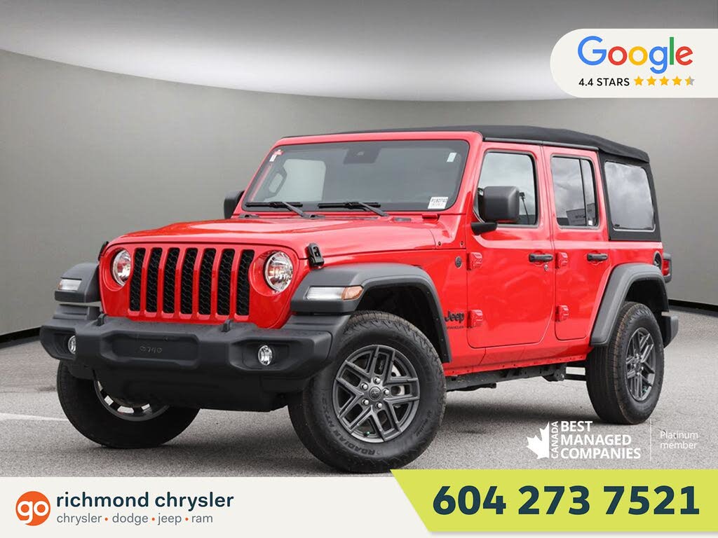 2024 Jeep Wrangler Sport S 4-Door 4WD