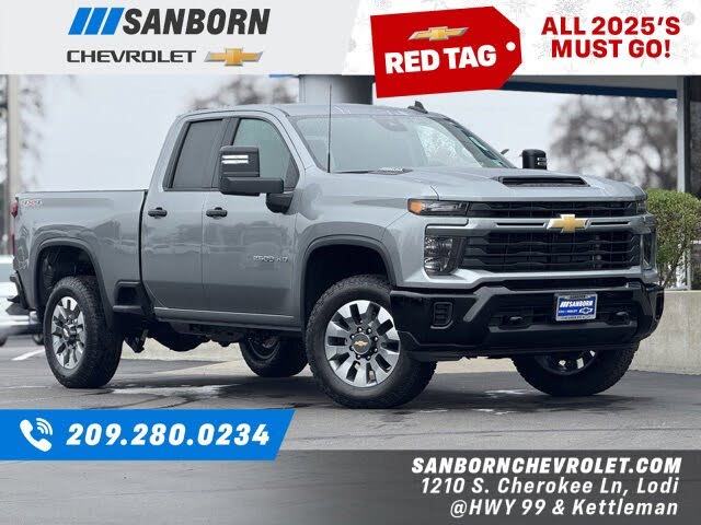 2026 Chevrolet Silverado 2500HD Custom Double Cab 4WD