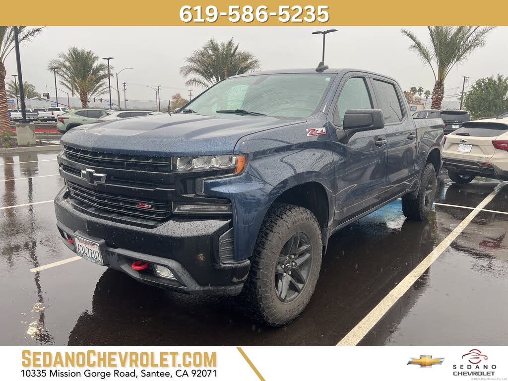 2019 Chevrolet Silverado 1500 LT Trail Boss Crew Cab 4WD