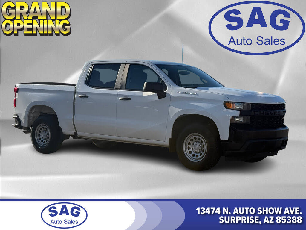 2021 Chevrolet Silverado 1500 Work Truck Crew Cab RWD