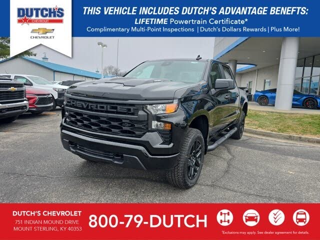 2026 Chevrolet Silverado 1500 Custom Trail Boss Crew Cab 4WD