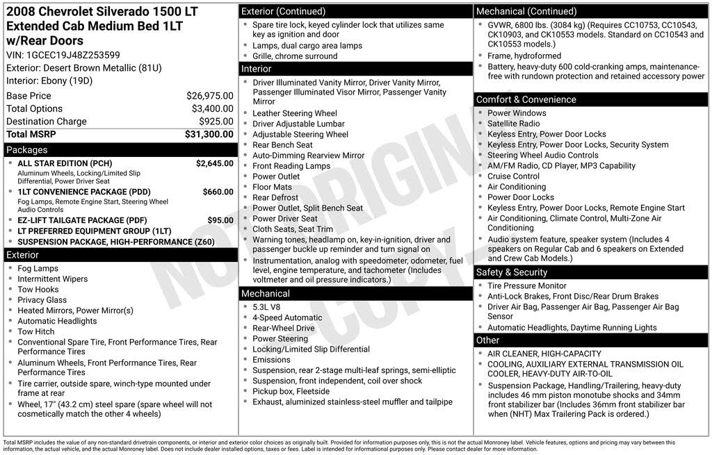 2008 Chevrolet Silverado 1500