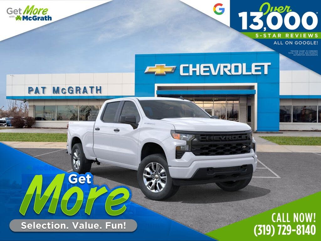 2026 Chevrolet Silverado 1500 Custom Crew Cab 4WD