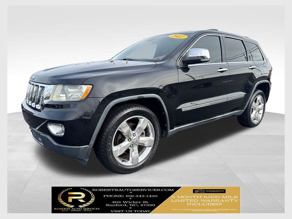 2012 Jeep Grand Cherokee Overland