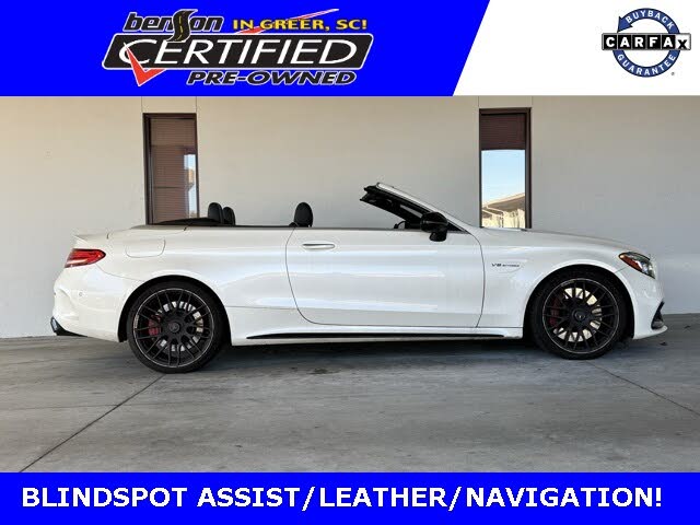 2019 Mercedes-Benz C-Class AMG C 63 S Cabriolet RWD