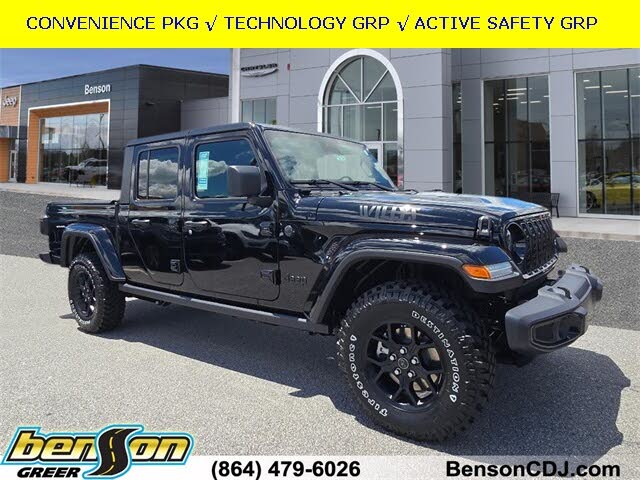 2025 Jeep Gladiator Willys Crew Cab 4WD