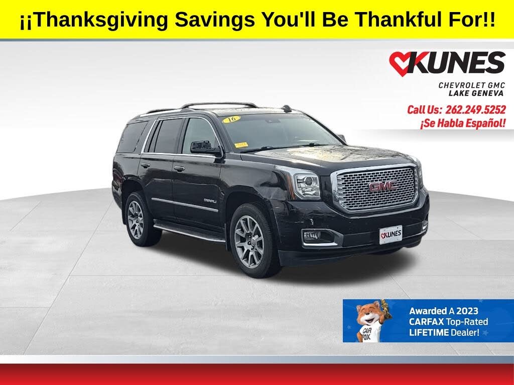 2016 GMC Yukon Denali 4WD