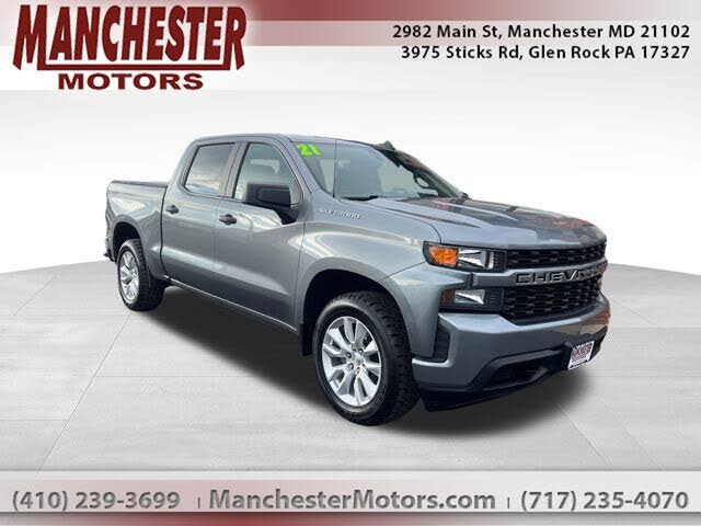 2021 Chevrolet Silverado 1500 Custom Crew Cab 4WD