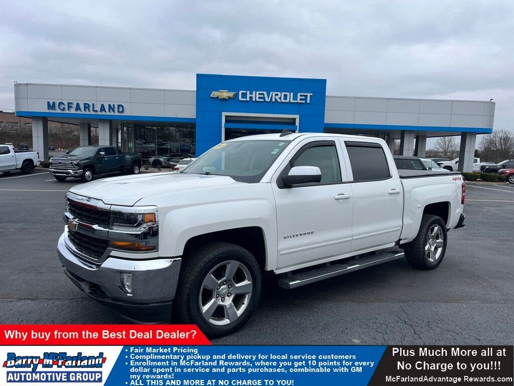 2018 Chevrolet Silverado 1500 LT Crew Cab 4WD