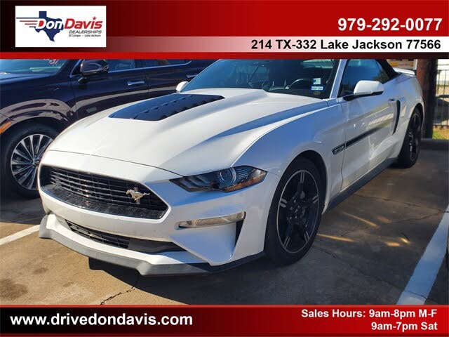 2020 Ford Mustang GT Premium Convertible RWD