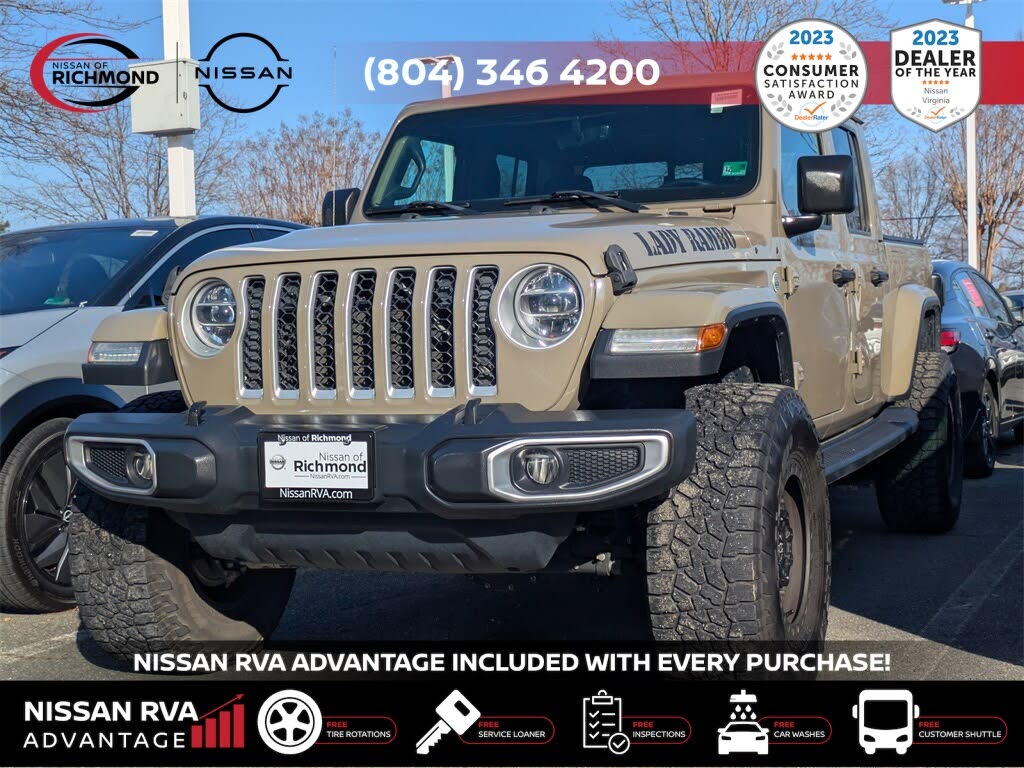 2020 Jeep Gladiator Overland Crew Cab 4WD