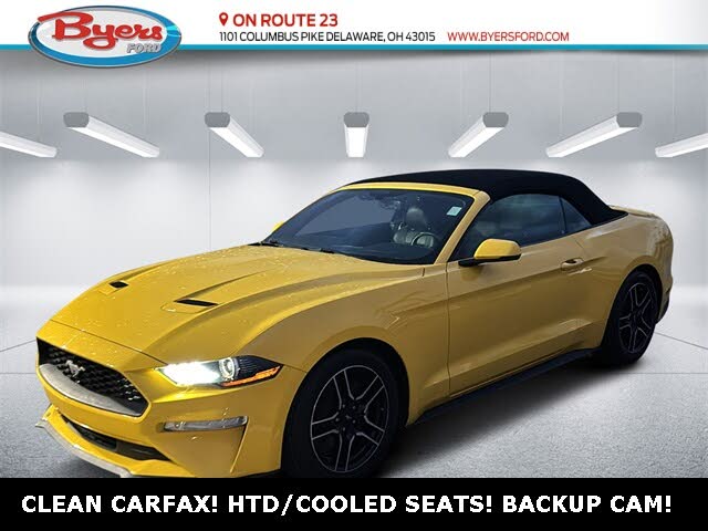 2018 Ford Mustang EcoBoost Premium Convertible RWD
