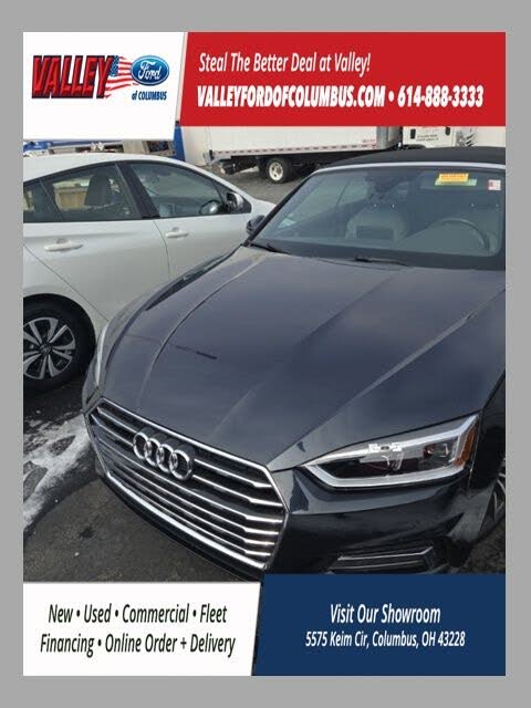 2018 Audi A5 2.0T quattro Premium Plus Cabriolet AWD