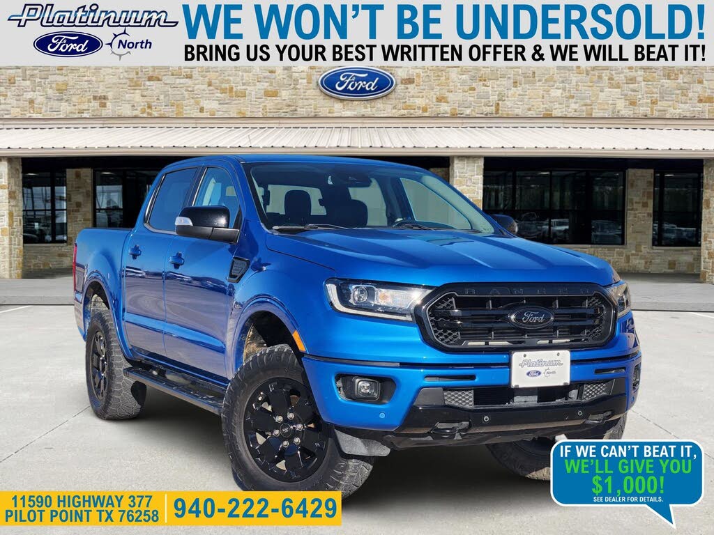 2022 Ford Ranger Lariat SuperCrew 4WD