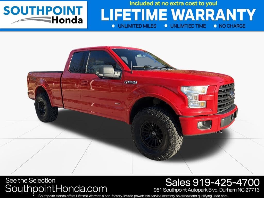 2016 Ford F-150 XLT SuperCab 4WD