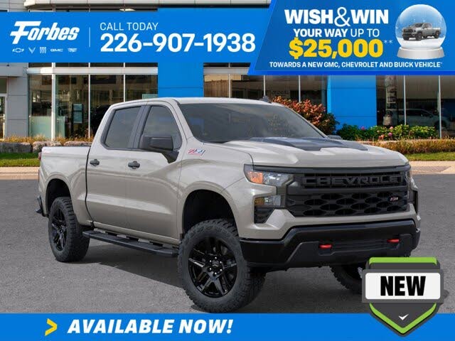 2026 Chevrolet Silverado 1500 Custom Trail Boss Crew Cab 4WD