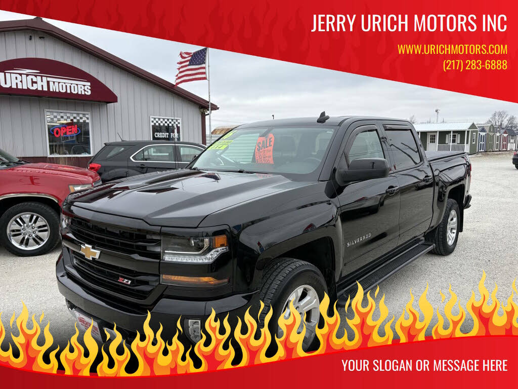 2016 Chevrolet Silverado 1500 LT Z71 Crew Cab 4WD