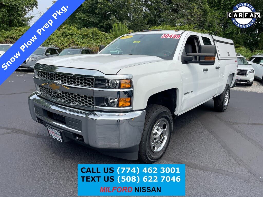 2019 Chevrolet Silverado 2500HD Work Truck Double Cab 4WD