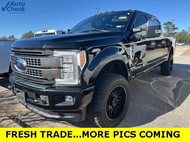 2018 Ford F-350 Super Duty Platinum Crew Cab 4WD