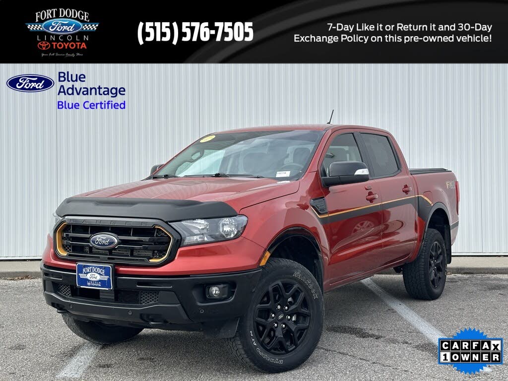 2022 Ford Ranger Lariat SuperCrew 4WD