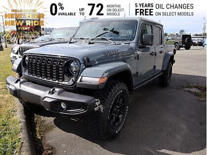 2025 Jeep Gladiator Willys Crew Cab 4WD