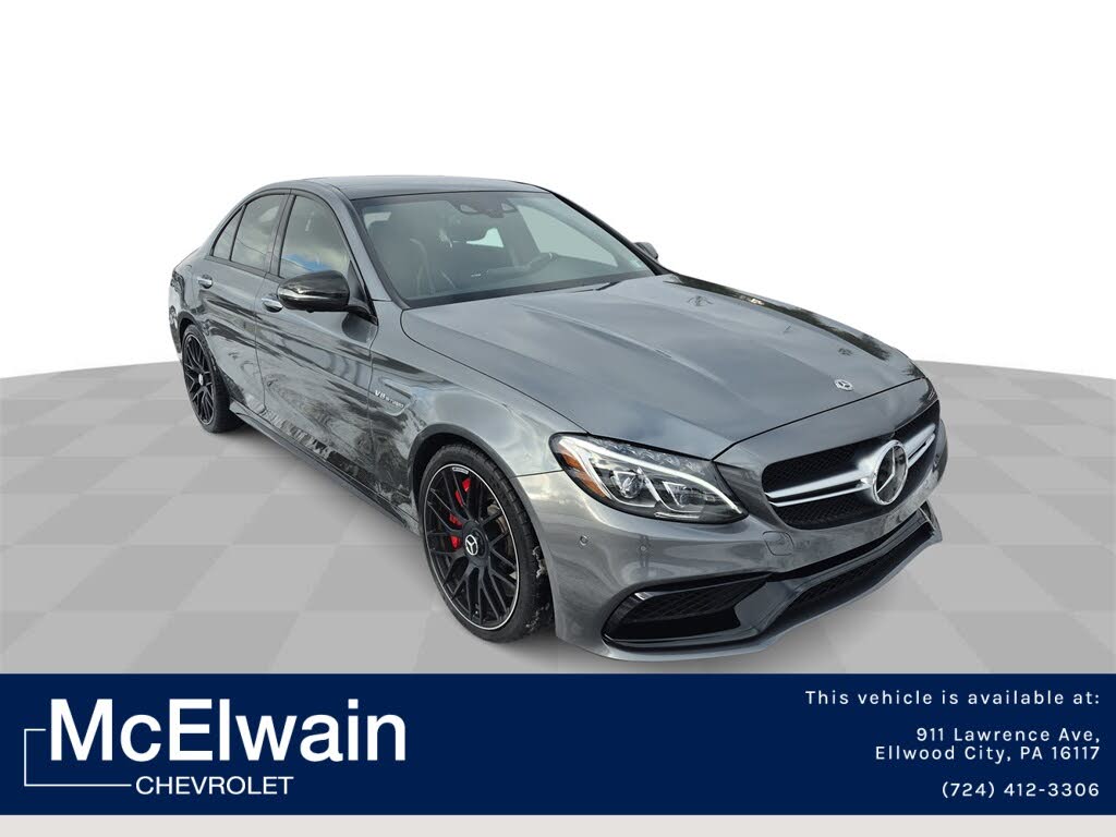 2018 Mercedes-Benz C-Class AMG C 63 S Sedan RWD