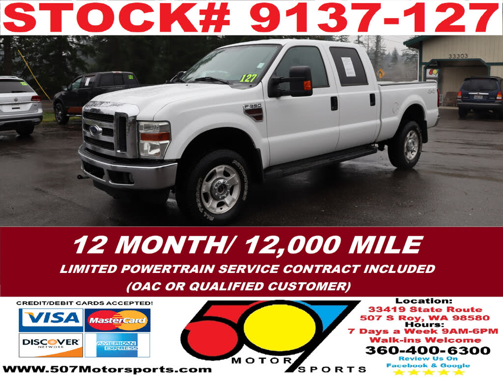 2010 Ford F-350 Super Duty XLT Crew Cab LB 4WD