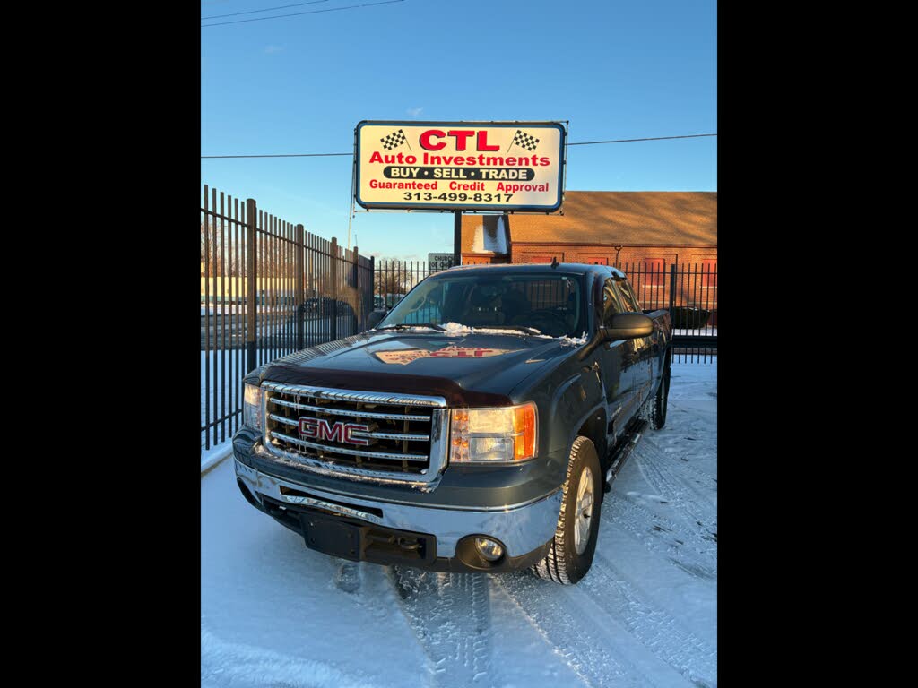 2012 GMC Sierra 1500 SLE Ext. Cab 4WD