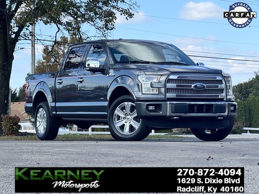 2015 Ford F-150 Platinum SuperCrew 4WD