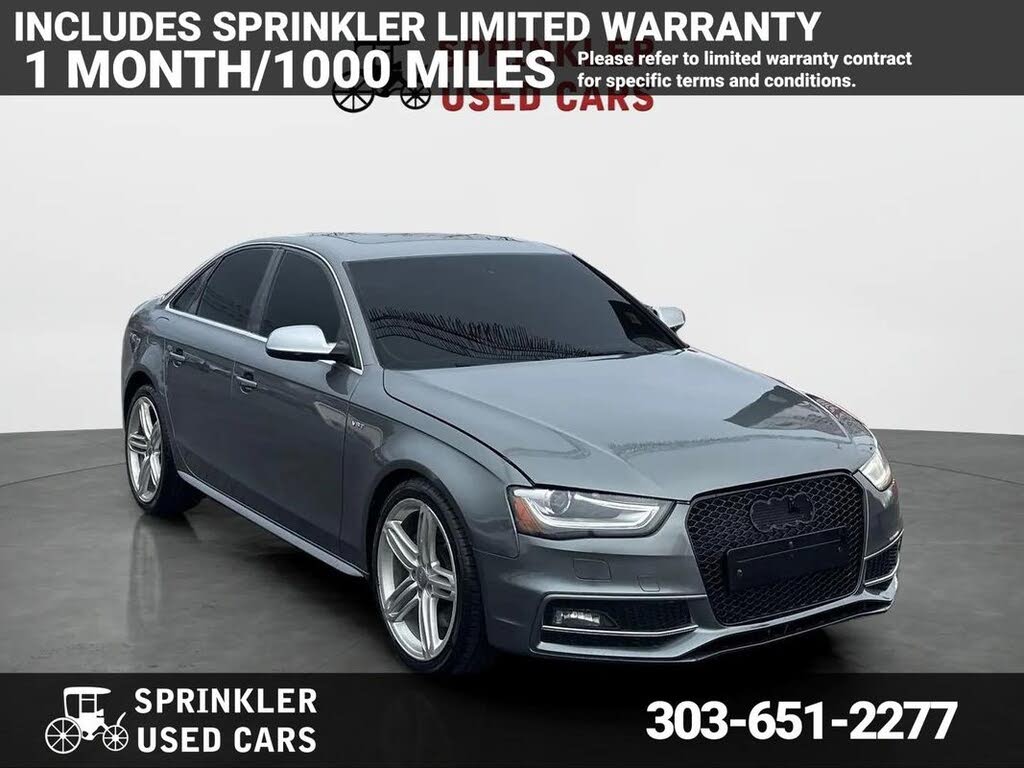 2016 Audi S4 3.0T quattro Premium Plus Sedan AWD