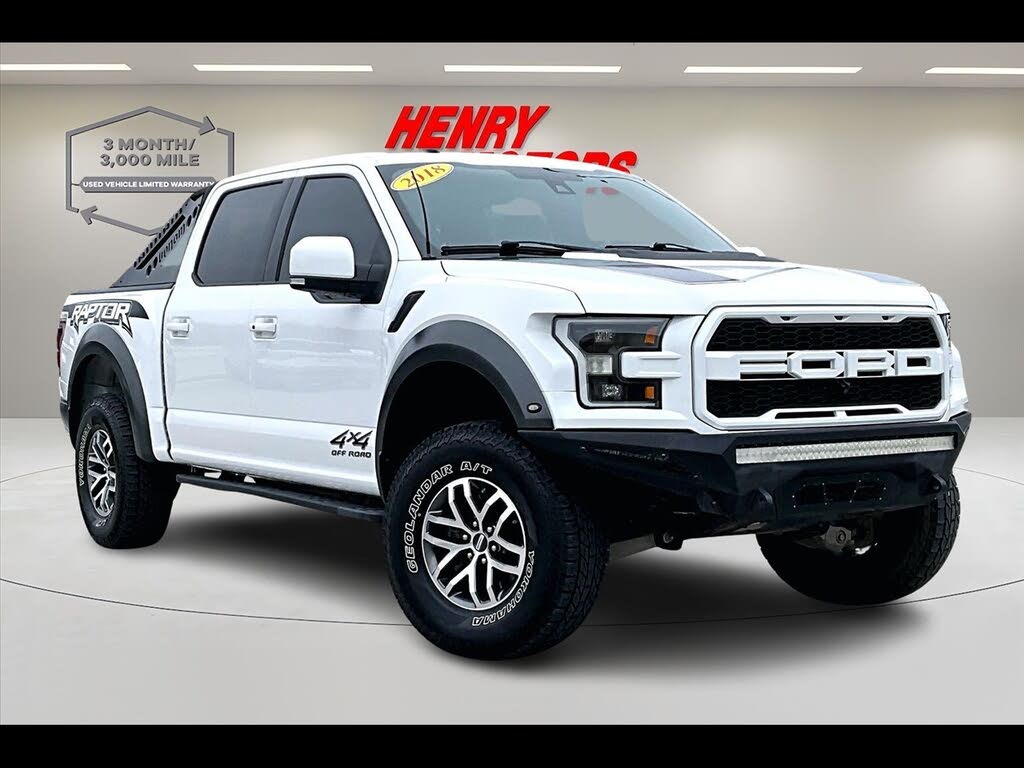 2018 Ford F-150 Raptor SuperCrew 4WD