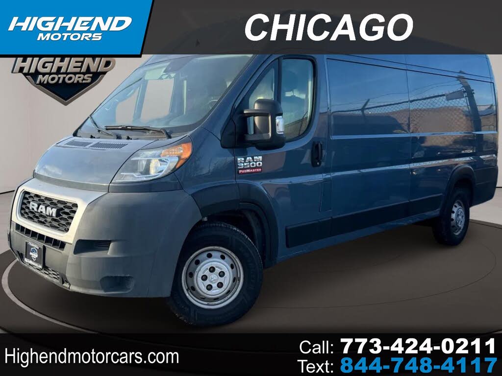 2021 RAM ProMaster 3500 159 High Roof Extended Cargo Van FWD