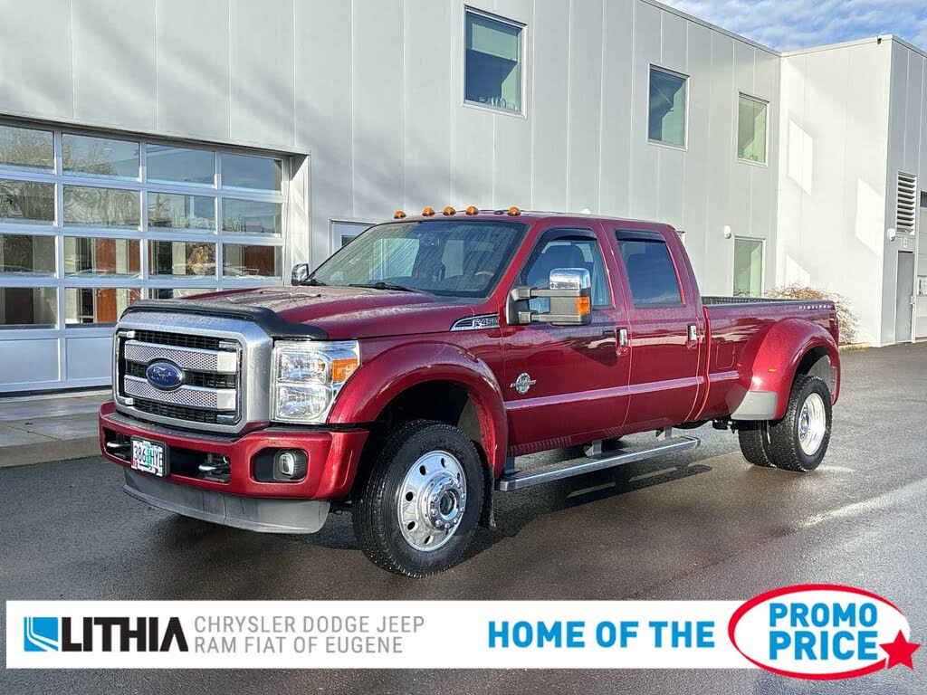 2016 Ford F-450 Super Duty Platinum Crew Cab LB DRW 4WD